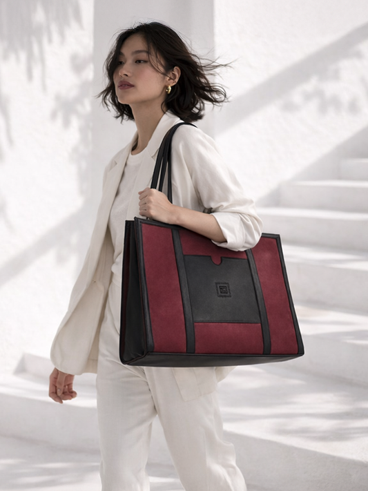 The Summer Tote - Cherry